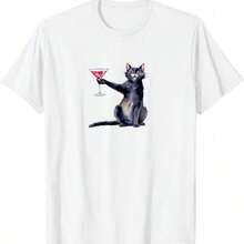 Camiseta de Autocuidado con Diseño de Rana Bebiendo Té - Blanco - Ver 6