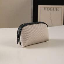 Bolsa de cosméticos portátil de gran capacidad, organizador multifuncional, bolsa de almacenamiento de maquillaje elegante y minimalista, organizador de alta calidad - Ver 9