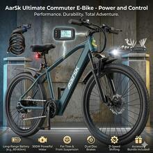 Adult Electric Bicycle, 36V 15AH Battery, 500W Motor, 24-Inch Tires, Mudguards And Gift Bag Included. - 黑色pro - 查看 8