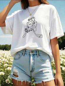 Women T-Shirts - Weiss - View 5