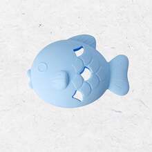 1/3 chiếc bình đựng thức ăn hình cá bằng silicon cho mèo - Đồ chơi cho ăn chậm tương tác và đồ chơi gặm nướt chống cắn cho mèo và chó nhỏ. - Nhiều màu - Xem 9