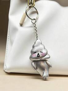 1pc/4pcs New Creative Poop Keychain, Bag Charm - Poop Doll Keychain - View 12