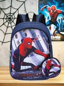 Marvel Ba lô thời trang nhẹ mới, unisex, kiểu dáng cao cấp, dung tích lớn, đa chức năng, phù hợp cho sinh viên, du lịch, dã ngoại, cũng có thể dùng làm ba lô học sinh, du lịch nghỉ lễ, đựng đồ dùng học tập. Ba lô kiểu đại học này có thiết kế thời trang, trọng lượng nhẹ và dung tích lớn, là lựa chọn tuyệt vời cho các bữa tiệc, tụ họp và làm quà tặng nhỏ cho bạn bè và gia đình. - Xem 14