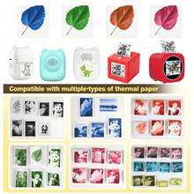 GOTOOGO 4 Rolls Color Thermal Paper, 57mm Color Thermal Photo Paper, Compatible With Most Instant Print Camera Portable Photo Mini Printer - View 6