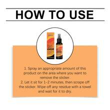 rayhong 1pc/100ml Sticker Remover, Can Remove Various Adhesive Residues - From Car Body To Home Surfaces, Restore Items To Their Original Clean And Shiny Appearance - Liquid - View 8