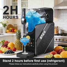 SPZTJK SPZK Professional Slushie Maker, 2L No-Ice Slush Machine With Smart Digital Display, 8 Drink Modes, Self-Cleaning Function, Electric Frozen Drink Machine For Margaritas, Milkshakes, Iced Coffee, Summer Kitchen Essentials - 美規A型插(110-127V) - 查看 10