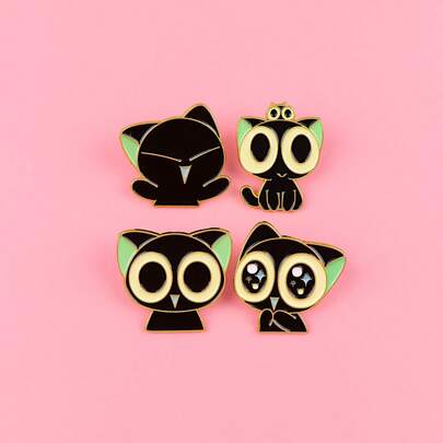 Lapel Enamel Pins And Brooches Badge Pins For Backpacks Bags Backpack Cool Decoration Friend For Gifts