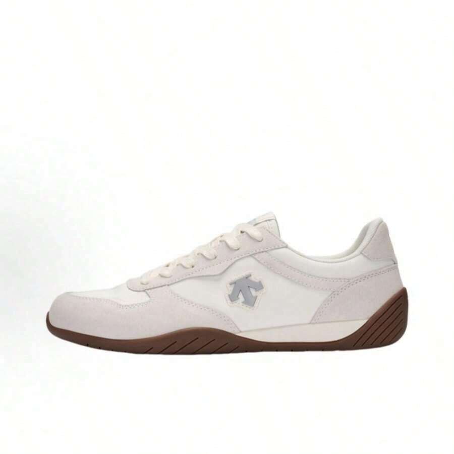 DESCENTE Chron SLIM Series Retro-Style Low-Top Racing Shoes For Both Men And Women. - 白色 - 查看 1