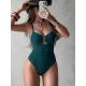 Agua verde azul