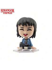 1PC Netflix Officially Licensed Stranger Things Bobble Hero Blind Box -Driven Mystery Box Eleven Mike Dustin Will Lucas Max Characters Random One Figure Model Statue Desktop Decorative Ornament Birthday Party Surprise Gift - Multicolor - View 6
