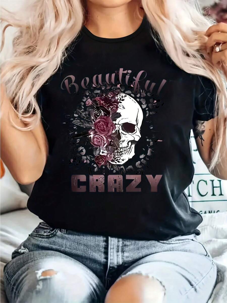 Women T-Shirts - Black - View 1
