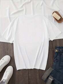 Women's Casual Fashion Print T-Shirt, Texas Aggies Football Helmet Design, Suitable For All Seasons - White. Suitable As A Gift. Women's T-Shirt. Blouses>Elegant. Boho Chic. Soft, Breathable, And Comfortable Women's Top, Ideal For Spring, Summer, And Fall, Perfect For Vacations, Travel, And Everyday Wear. Suitable As A Gift. Women's T-Shirt. Blouses>Elegant. Boho Chic. Soft, Breathable, And Comfortable Women's Top, Ideal For Spring, Summer, And Fall, Perfect For Vacations, Travel, And Everyday Wear. - 白色 3 - 查看 5
