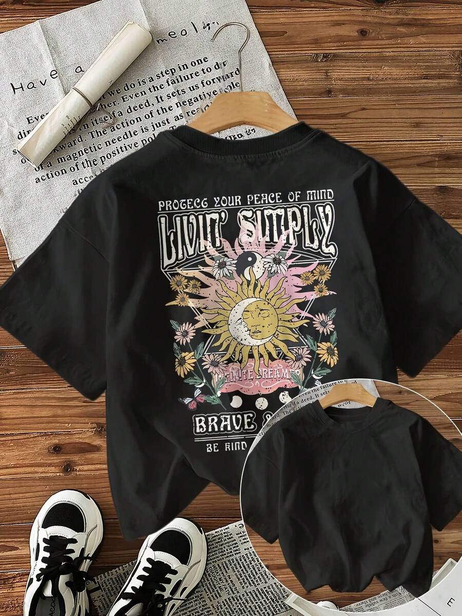 Women T-Shirts - Black - View 1