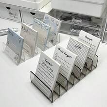 Vowcarol Transparent Acrylic CD Storage Box, Holds Up To 14 Standard CD Cases, For Media Rack Storage And Organization - Multicolor - View 3