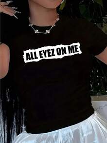 Women T-Shirts - Black - View 1