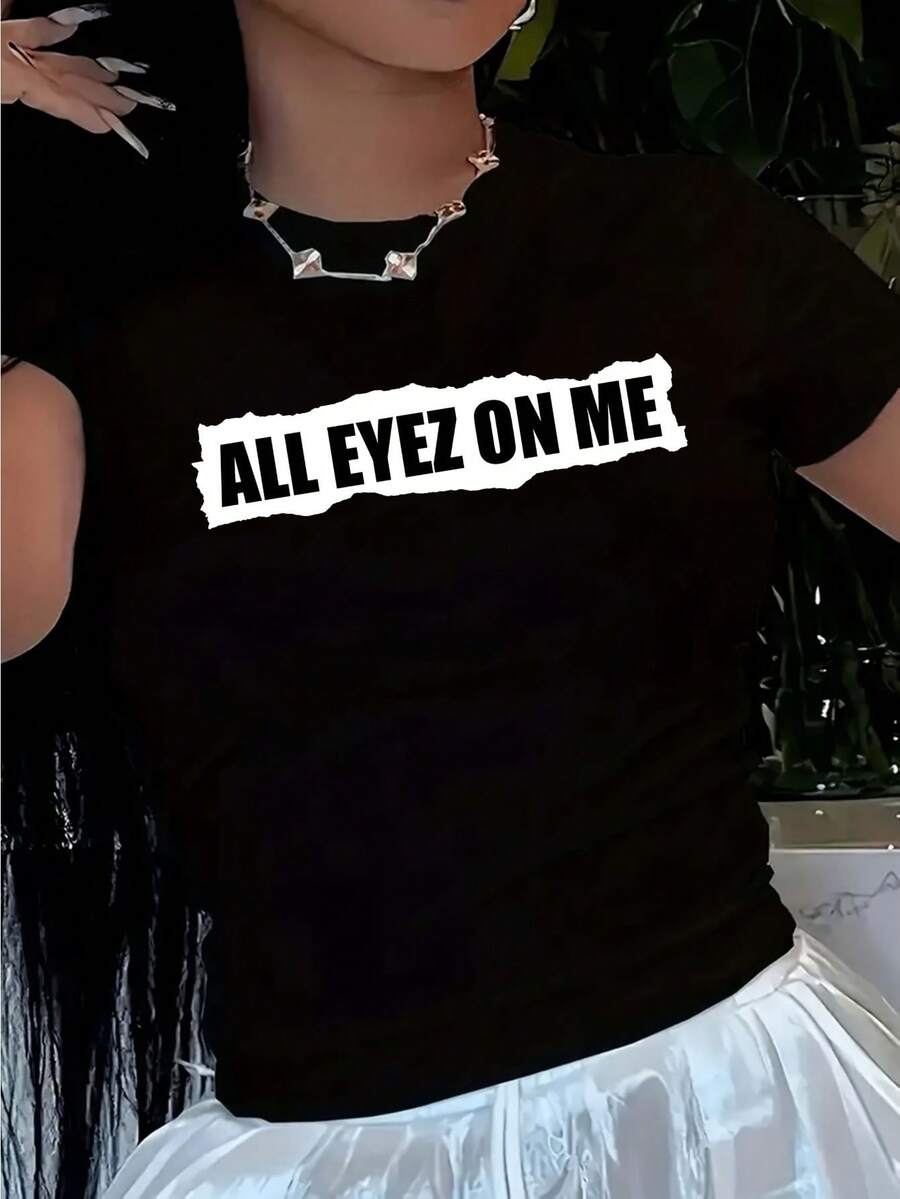 Women T-Shirts - Black - View 1