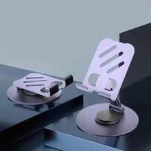 Adjustable Foldable Desk Phone Stand, Multi-Function Phone/Tablet Holder, Portable Adjustable Stand - Multicolor - View 4