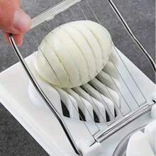 Multifunctional Egg Slicer, Suitable For Boiled Eggs, 2-In-1 Cutting/Slicing/Dicing, Kitchen Tool - Multicolor - View 8
