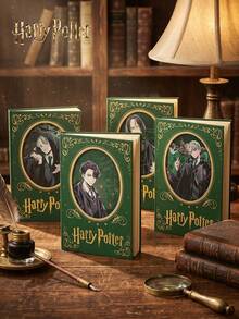Officially Licensed Harry Potter Themed Stationery Gift Box Set - Including Character Journals, Enamel Pins, Bookmarks & Stickers For Wizarding World Fans Collectors - Rectangle - View 7