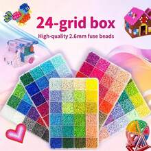 2.6毫米熔珠补充装，264色高品质熔珠，手工DIY 3D熔珠 - 多色 - 查看 2