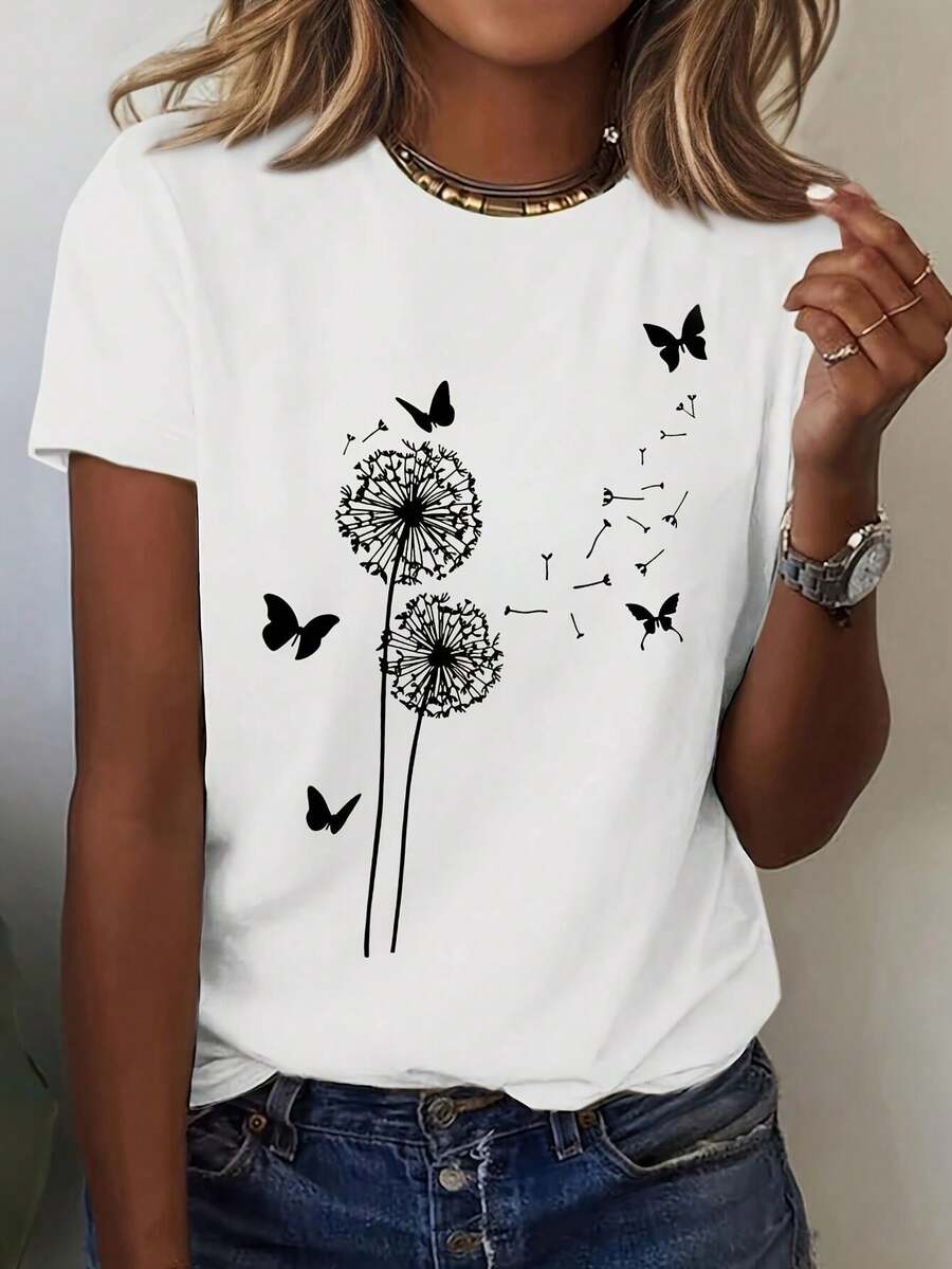 Women T-Shirts - White - View 1