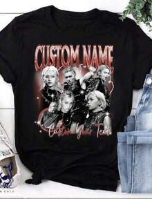 Bias Shirt – Personalized K-Pop Idol Tee With Name & Text, Fan Gift, Concert Outfit, Spablusas para mujer,blusas casuales para dama,tops,, mujer premium,y2k,playeras de mujer curvy,ofertas y liquidaciones ropa mujer,playeras deportivas para mujer,,playeras de hombre, mujer,blusas>elegante OEIR,Basic Staple Pure Cotton Casual Tee, Loose Short Sleeve All Season Wear For Young Female Ladies, Suitable For Street Fashion Daily Life School Time Outdoor Vacation Dating Casual Small GatheringRopa De Mujer Ropa De Mujer De Uso Diario Blusas, Camisas Y Camisetas De Mujer Camisetas De Mujer Ropa Deportiva Basicos Mujer Short Playeras Para Hombre - Negro - Ver 6