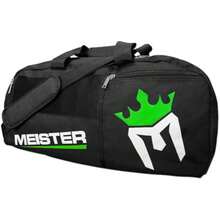 Meister Bolsa de Gimnasio Convertible y Ventilada Duffel/Mochila - Ideal como Equipaje de Mano - 26 x 12 x 12 - Ver 2