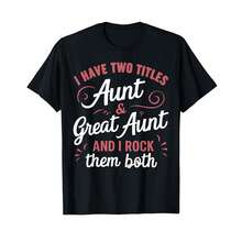 Camiseta unisex de manga corta, camiseta con el texto "Tengo dos títulos: tía y tía abuela", camisetas para hombre, Spiderman, , camiseta para mujer, Romwe para hombre, boho chic, regalos para maestros, camiseta para mujer, ropa curvy para hombre, y2k - Negro - Ver 6