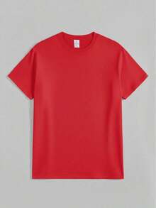 Camiseta de mujer de corte relajado, ajustada, con estampado Y2K y cuello redondo - Camiseta gráfica con diseño del horizonte de Nueva York para mujer - Camiseta casual de manga corta con cuello redondo, con diseño de la Estatua de la Libertad y el Puente de Brooklyn, texto "Caustrúfate por Nueva York", lavable a máquina, camiseta de verano y primavera, camiseta de Nueva York, estilo urbano, diseño divertido, material transpirable, camiseta estampada, para entusiastas de la moda - Moda de festival de verano, camiseta de peso pesado para adultos. - Rojo - Ver 3