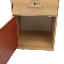 Archivero Organizador Oficina Cajón Gaveta Llave Archivero Organizador Debajo del Escritorio para Oficina en Casa, Archiveros con Cerradura - Amarillo - Ver 10