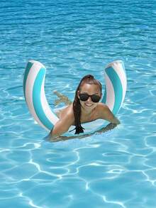 1 chiếc phao bơi hình bán nguyệt chữ U bơm hơi, phao bơi hình vòng cung sọc PVC, thảm phao bơi, vòng bơi bơm hơi, phao bơi và ván nổi bơm hơi thích hợp cho các hoạt động dưới nước, hồ bơi, bãi biển, tiệc theo chủ đề và các tình huống khác. Lý tưởng cho cắm trại ngoài trời, bãi biển và sử dụng bên hồ bơi. Một món đồ chơi bãi biển, đồ chơi hồ bơi, vật dụng cần thiết cho kỳ nghỉ, phao bơi dành cho người lớn, tiệc bể bơi, trò chơi bãi biển và là vật dụng không thể thiếu cho những giờ phút vui chơi và thư giãn dưới nước mùa hè. - Nhiều màu - Xem 3