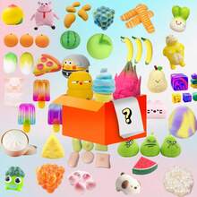 3-Pack Mystery Squishy Blind Boxes, Food-Themed Slow Rebound Toys. Assorted Cute Designs: Steamed Bun, Watermelon, Orange, Pizza, Banana And More. Food-Themed Stress Relief Squishies, Perfect Surprise Blind Box Gifts For Parties. Slow Rebound Material, Anxiety Relief, Portable And Easy To Carry. - Nhiều màu - Xem 12