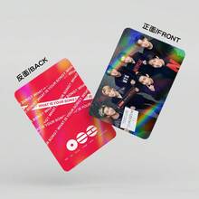 Tarjetas de fotos láser, Mini tarjetas de autorretratos de estrellas K-Pop, Mercancía de fans Tarjetas LOMO - Multicolor - Ver 3