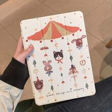 适用于 iPad 第 11 代（A16 芯片）的保护套，磁吸式闭合保护盖，双面印花图案，智能平板电脑保护套，支持智能休眠/唤醒功能，高透明亚克力背板；适用于 iPad 第 10 代（9 代 10.2 英寸）的保护套，三折支架，防摔防弯折背板；适用于 Redmi Pad 2 11 英寸/Pad SE 11 英寸（2023 款）的保护套，Matepad 保护套；适用于华为 Matepad SE 11 英寸（2024 款）/Matepad 11.5 S 的保护套。 - 無色 - 查看 4