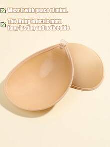Nude Sticky Bra Push Up Strapless Backless Bra Side Breast Support Invisible Seamless Bra For Wedding Party Dress A-D Cup - Multicolor - View 6