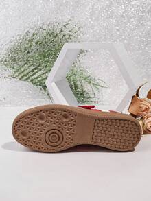 Giày thể thao nữ LUCKY STEP cổ thấp, đế bằng, thời trang, đa năng, kiểu dáng retro cổ điển, buộc dây, chất liệu da và lưới, thích hợp cho tennis, chạy bộ, đi bộ và tập luyện. - Đỏ - Xem 9