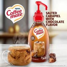 Nestle' Nestle Coffee Mate Coffee Creamer, French Vanilla, Concentrated Liquid Pump Bottle, Non Dairy, No Refrigeration, 50.7 Fl Oz (Pack Of 2) - Salted Caramel Chocolate - View 2
