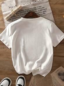 Dam-T-shirts - Vitt - Visa 2