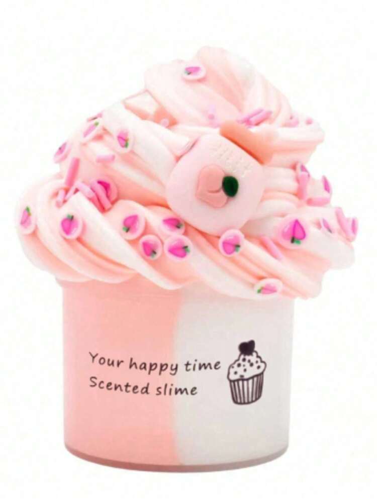 Slime Bubble Toy, DIY Slime Stress Relief Toy Props, Fun Toy For Birthday Party And Events, Random Jar, Holiday Gift, Friend Gift, Includes Super Light Clay, Children's Educational Toy, Colorful Clay, Rubber Clay, Lollipop And Ice Cream Scented Cute Decorations, Party Favors, High-Quality Expandable, Non-Sticky, Ultra-Soft Crystal Slime Kit - Multicolor - View 10