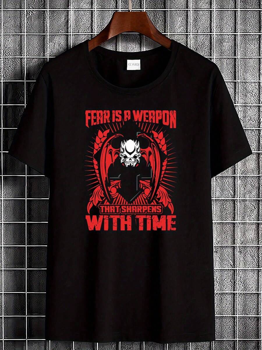 Camisetas Vintage Transpirables de Manga Corta para Parejas - Camiseta Gráfica Gótica de Fantasía Oscura para Hombre - Diseño Inspirado en Night Lords de 40k - Camiseta Heavy Metal - Cuello Redondo Suave y Transpirable - Ropa Urbana Unisex para Uso Diario - Cuello Redondo Clásico, una camiseta de manga corta adecuada para el hogar, el uso diario, fiestas y viajes-perfecta como regalo para amigos o familiares. - Negro - Ver 1