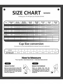 Women's Full Coverage Wireless Minimizer Bra, Lift And Support, Prevent Sagging, Smooth Shaping Underwire Bra - Black - View 8