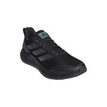 Adidas 新款男女通用运动鞋，EDGE网面透气跑步鞋 - 黑色 - 查看 7