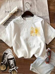 Dam-T-shirts - Vitt - Visa 3