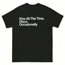 2026 Album Kiss All The Time Disco Occasionally Same Style Tryckt T-shirt Herr Dam Sommar O-ringad Oversize Tee Mujer Toppar För Kvinnor Ropa Dam Casual Rundhalsad Tryckt T-shirt T-shirt Dam Tee Casual Sommartopp Mujer Toppar För Kvinnor Ropa Dam Casual Rundhalsad Tryckt T-shirt T-shirt Dam Tee Casual Sommartopp - Svart - Visa 7