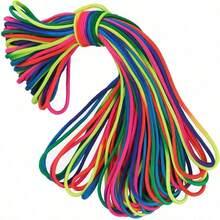 10m Cuerda multiusos de colores, adecuada para hacer pulseras, llaveros, correas para perros, camping y suministros para exteriores - Multicolor - View 2