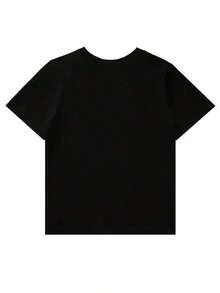 Camiseta con Estampado Divertido de la Tabla Periódica de Science Brothers - Una Camiseta de Manga Corta y Cuello Redondo de Algodón Puro, Suave y Transpirable, Adecuada para Jóvenes - Ideal para Todas las Temporadas - Negro - Ver 2