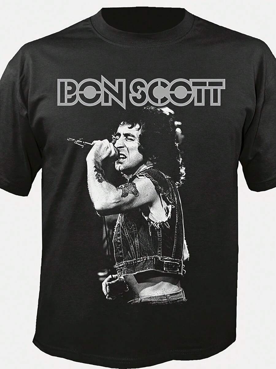 Camiseta básica de manga corta para hombre en varias tallas, hecha de tela suave y transpirable, estilo casual deportivo y lavable para el verano. Una camiseta de manga corta adecuada para el hogar, el uso diario, fiestas y viajes, perfecta como regalo para amigos o familiares. - Negro - Ver 1