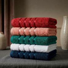 Kit 5 Toalhas de Rosto Ônix 100% Algodão 45x70cm Alta Absorção e Brilho Premium - rosa - Visão 7