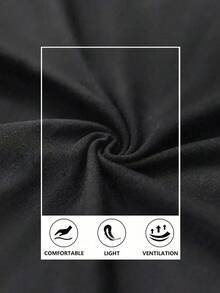 Camiseta de Mujer 100% Algodón con Diseño de Conejo, Regalo para Mujer, Suave, Elástica, Transpirable, para Verano, Otoño, Pascua, Todas las Temporadas, Ropa Casual y Deportiva - Negro - Ver 4