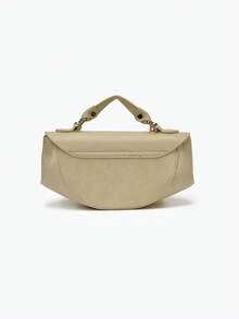 Dedoo 2025 New Arrival Boat-Shaped Crossbody Bag, Portable Shoulder Bag, Design - Khaki - View 6